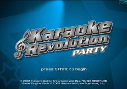 Karaoke Revolution: Party - PS2