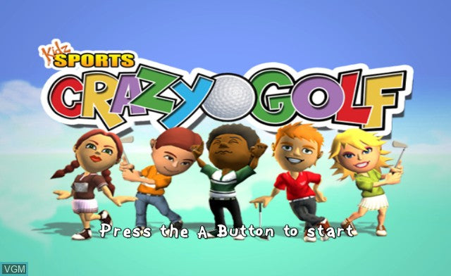 Kidz Sports: Crazy Mini Golf - Wii Original