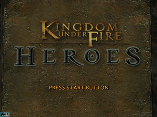 Kingdom Under Fire Heroes - XBox Original