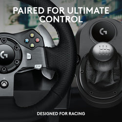Logitech G920 Driving Force Racing Wheel With Pedals, Shifter, and Racing Stand