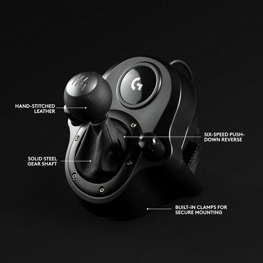 Logitech G920 Driving Force Racing Wheel With Pedals, Shifter, and Racing Stand