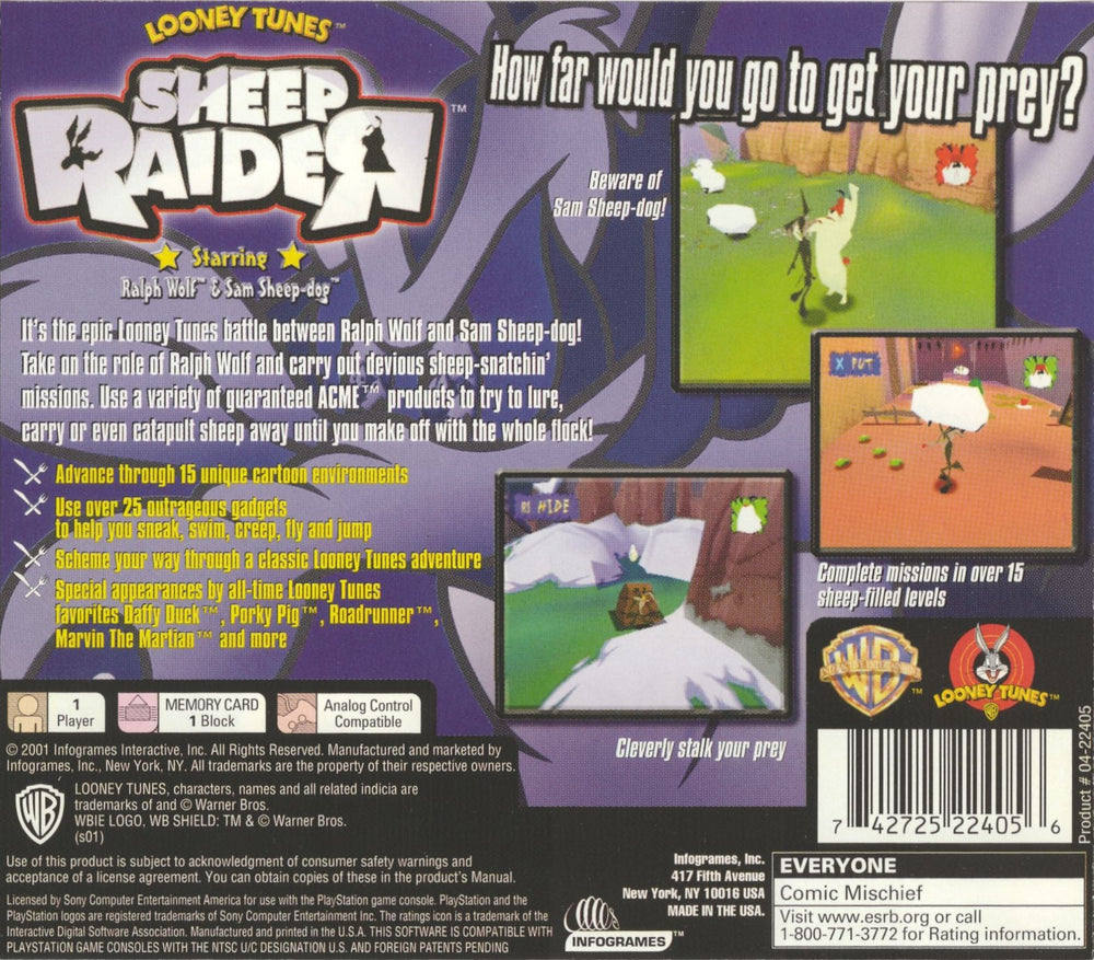 Looney Tunes Sheep Raider - PS1