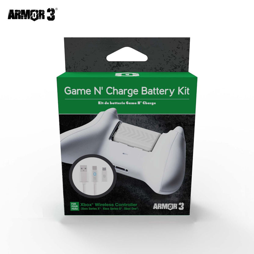 XBox Series / XBox One - Game N' Charge Battery Kit