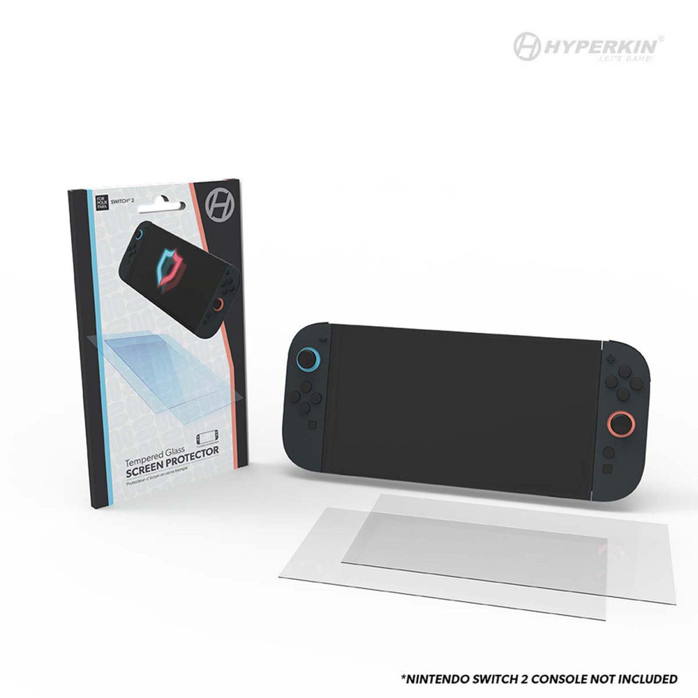 Nintendo Switch 2 Tempered Glass Screen Protector (2pcs/pack) - Hyperkin