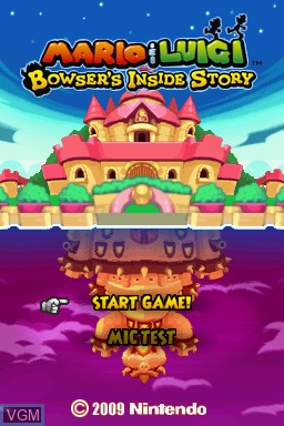 Mario & Luigi: Bowser's Inside Story - DS