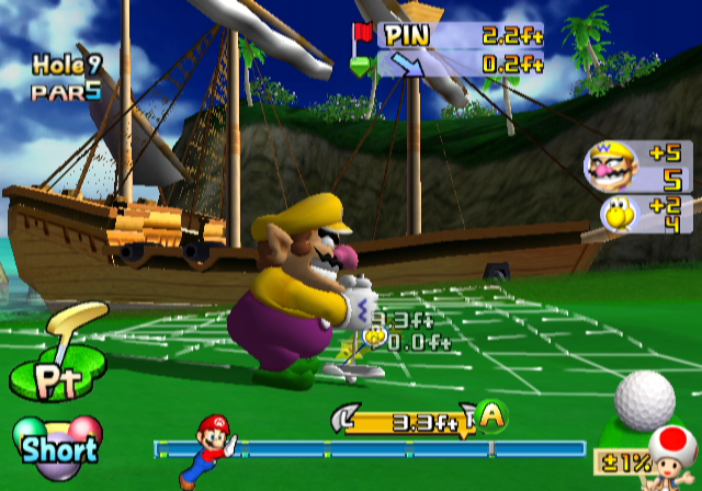 Mario Golf: Toadstool Tour - GameCube
