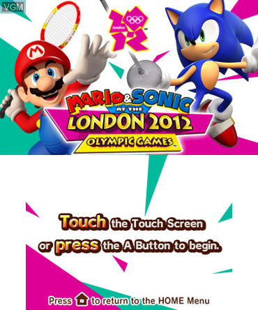 Mario & Sonic at the London 2012 Olympic Games - 3DS