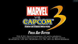 Marvel vs Capcom 3 Fate of Two Worlds - PS3