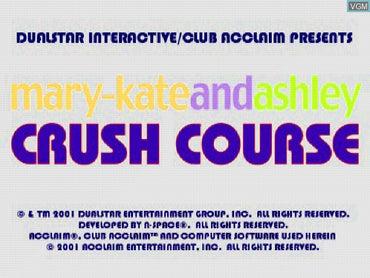 Mary Kate and Ashley: Crush Course - PS1