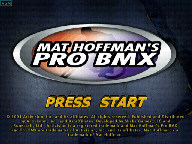 Mat Hoffman's Pro BMX - PS1