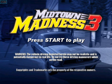 Midtown Madness 3 - XBox Original