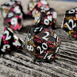 Mini Metal Dice Set