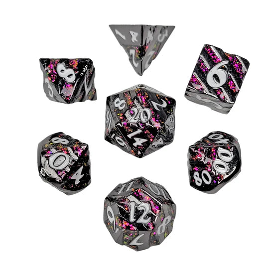 Mini Metal Dice Set
