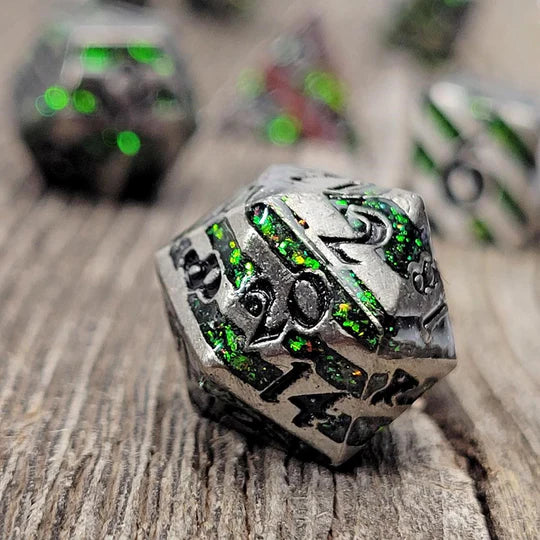 Mini Metal Dice Set
