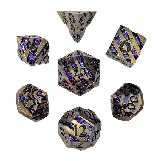Mini Metal Dice Set