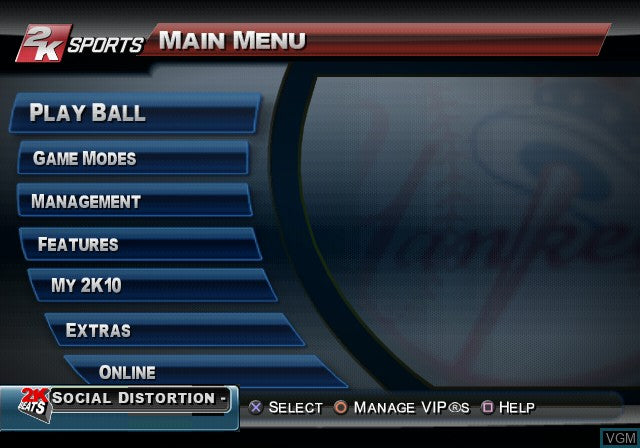 MLB 2K10 - PS2