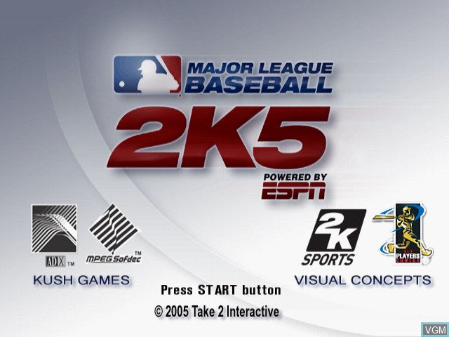 Major League Baseball 2K5 - PS2