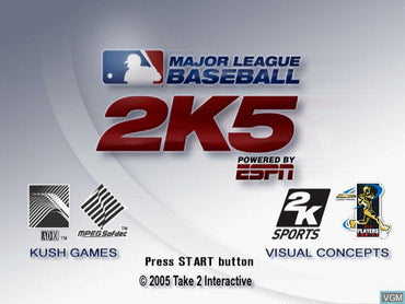 Major League Baseball 2K5 - XBox Original
