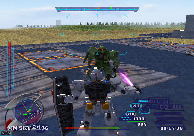 Mobile Suit Gundam Journey to Jaburo - PS2