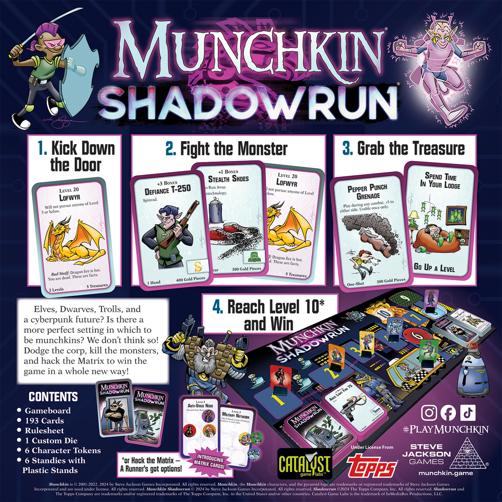 Munchkin: Shadowrun