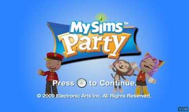 MySims Party - Wii Original