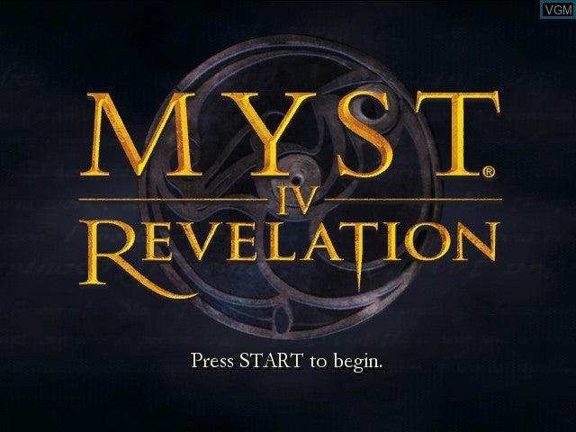 Myst IV (4) Revelation - XBox Original