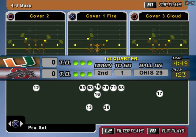 NCAA Gamebreaker 2004 - PS2
