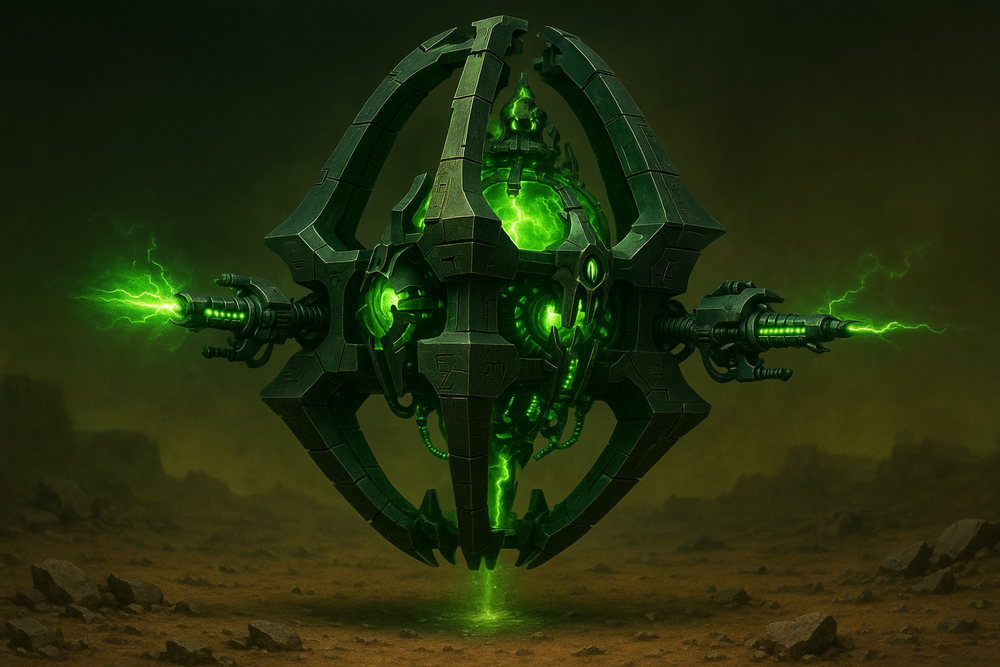 necrons tesseract vault