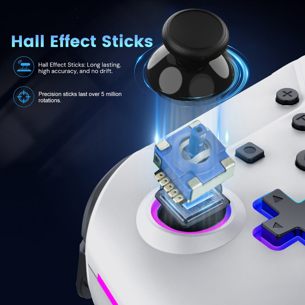 Nintendo Switch NuRival Wireless Hall Effect Stick Game Controller