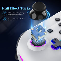 Nintendo Switch NuRival Wireless Hall Effect Stick Game Controller
