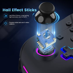 Nintendo Switch NuRival Wireless Hall Effect Stick Game Controller