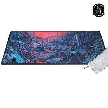 Arcane Landscapes 32x14 Playmat - Orange Nebula