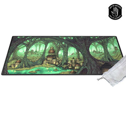 Arcane Landscapes 32x14 Playmat - Orange Nebula