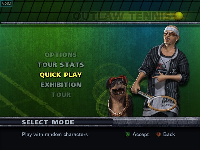 Outlaw Tennis - XBox Original