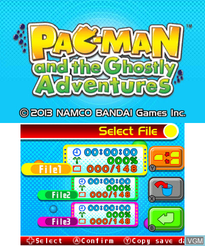 Pac Man and the Ghostly Adventures - 3DS