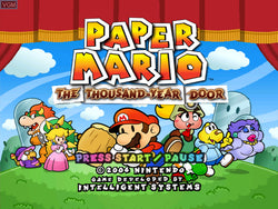 Paper Mario: The Thousand Year Door - GameCube