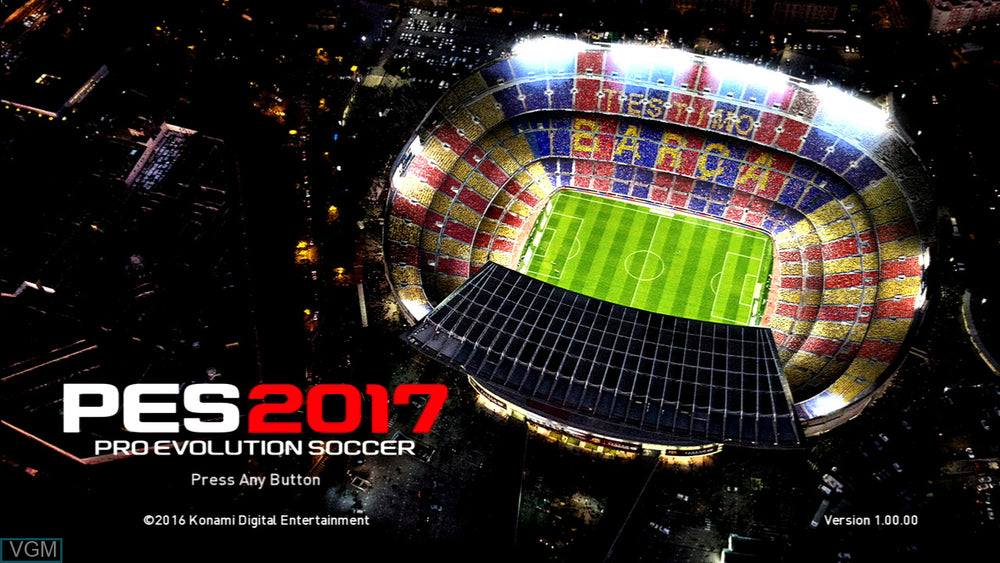 Pro Evolution Soccer 2017 (PES) - PS3