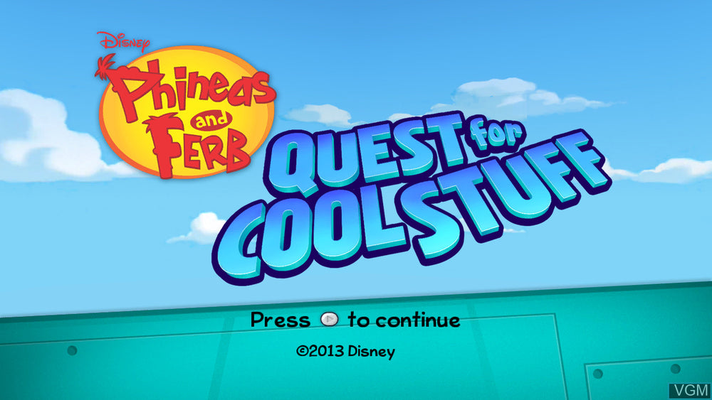 Phineas and Ferb Quest for Cool Stuff - Wii U