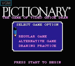 Pictionary - NES