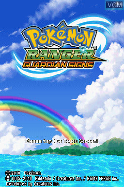 Pokemon Ranger Guardian Signs - DS