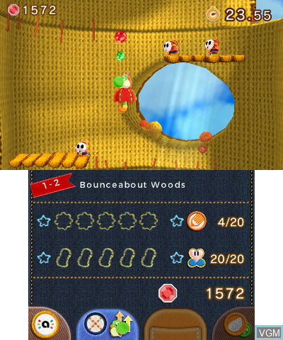 Poochy & Yoshi's Woolly World - 3DS