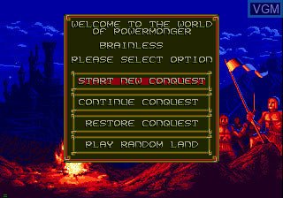 Power Monger - Sega CD