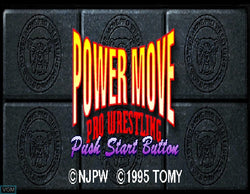 Power Move Pro Wrestling - PS1