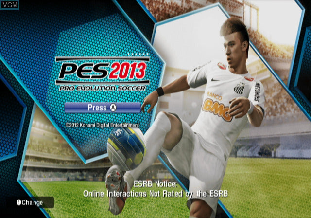 Pro Evolution Soccer PES 2013 - Wii Original