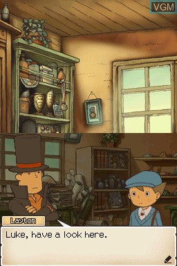 Professor Layton And The Diabolical Box - DS