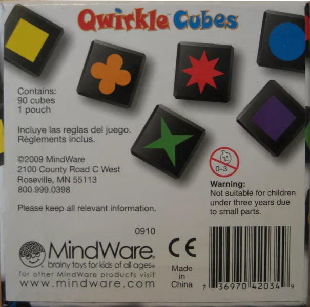 Qwirkle Cubes | Games A Plunder
