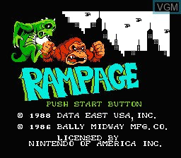 Rampage - NES