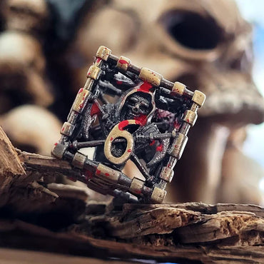 Metal Dice Set - Hollow - Reaper's Confine - Bronze
