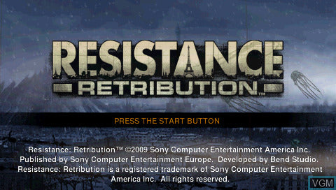 Resistance: Retribution - PSP