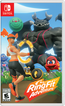 Ring Fit Adventure - Switch - Included Ring and Leg Strap Required